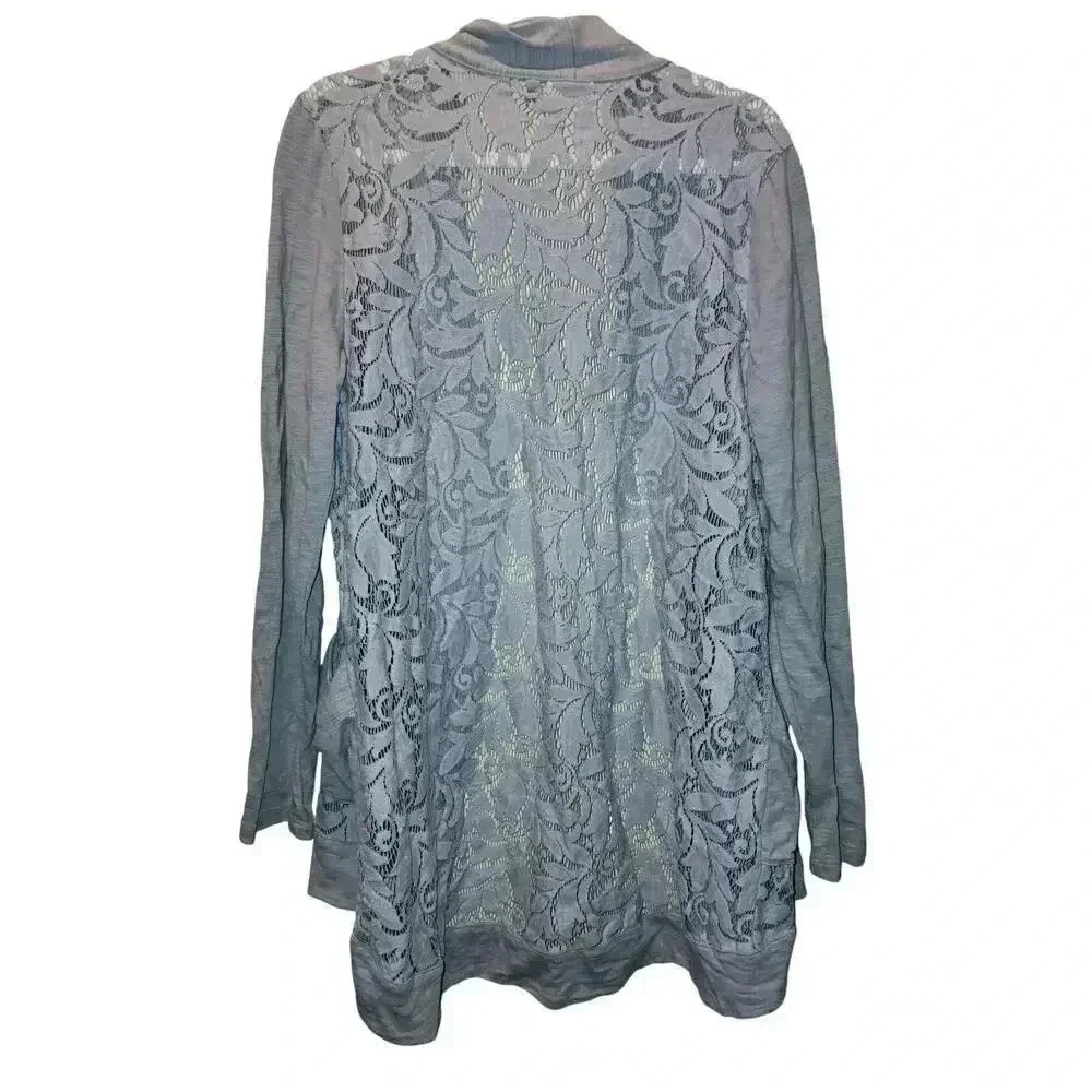 Logo by Lori Goldstein L Cardigan - Picture 2 of 4